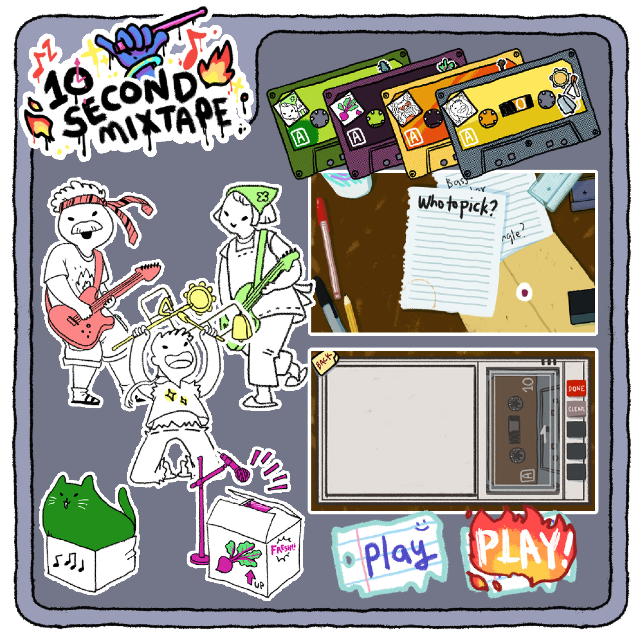 10 Second Mixtape Assets