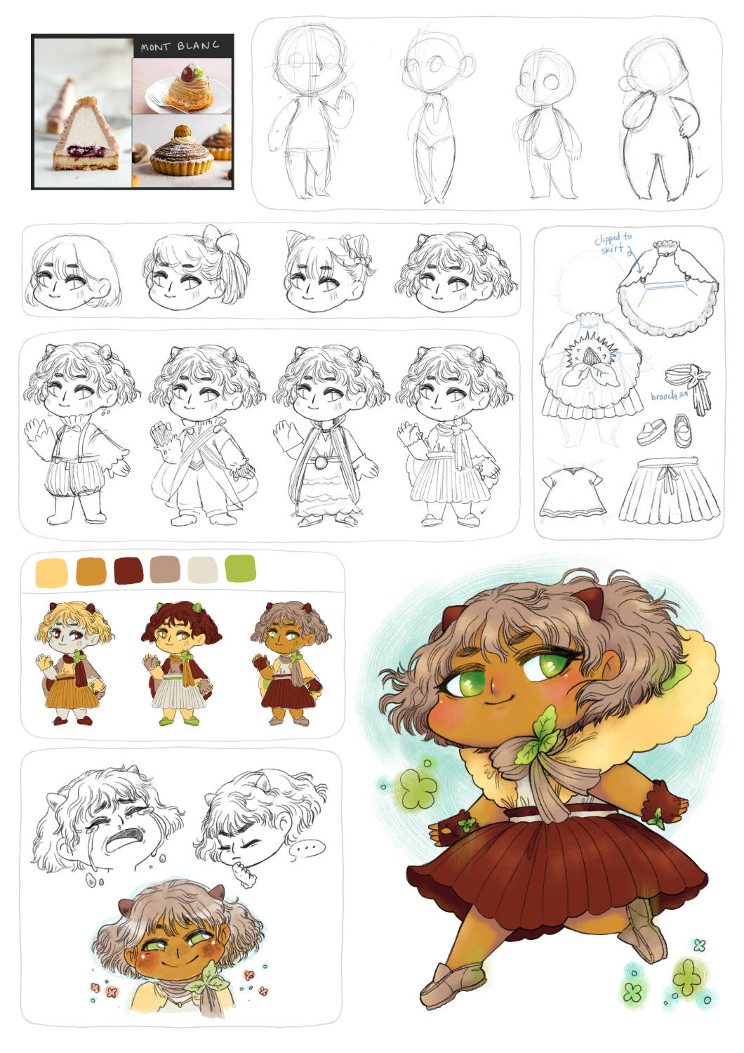 Mont Blanc Character design